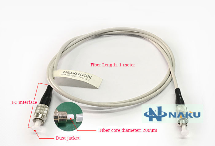 658nm pigtailed laser